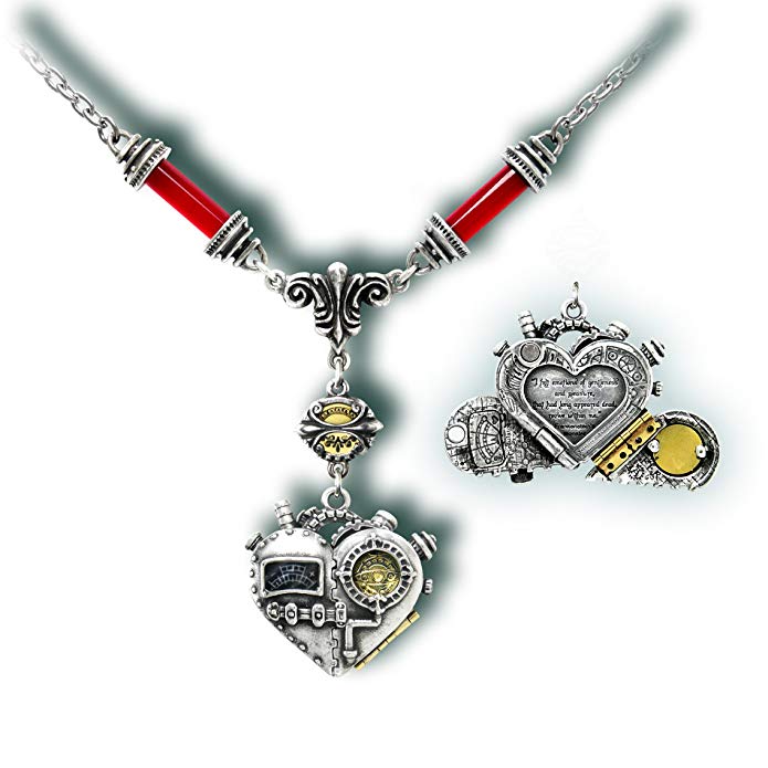 Corvus Machina - Alchemy Gothic Pendant Necklace