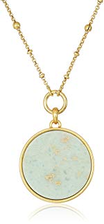 Lucky Brand Womens Reversible Pendant Necklace